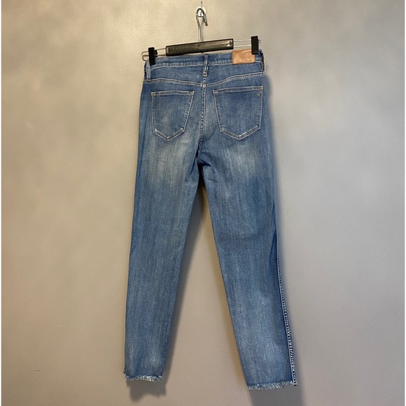 MADEWELL Stove piped Jeans, Raw hem, 27" Tall fit, 28" inseam. NWOT - Picture 3 of 7